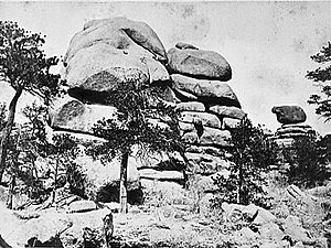 Granite rock, Laramie Mtns, WY