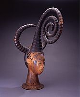 Headdress from Efut peoples