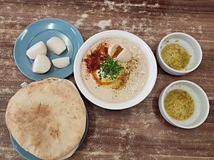 Hummus at Abu Hassan