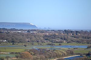 Isle of Wight seen from St Catherine's Hill