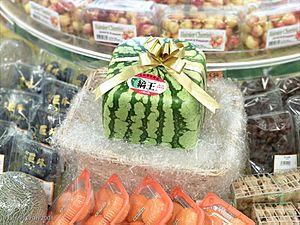 Japanese Cubic Watermelon