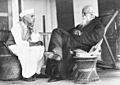 Jawaharlal Nehru and Rabindranath Tagore