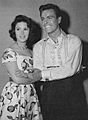 Jill St. John and Robert Wagner