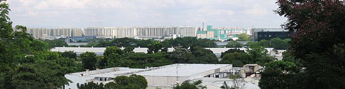 Jurong Industrial Estate and Jurong West New Town, panorama, Nov 06