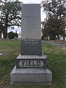 Gravesite of Justice Stephen Field at Rock Creek Cemetery in Washington, D.C.