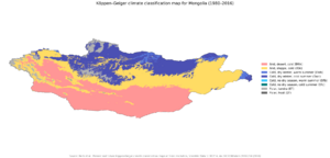 Koppen-Geiger Map MNG present