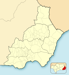 Las Herrerías is located in Province of Almería