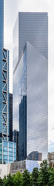 Looking up at 3 and 4 World Trade Center (straightened, cropped, 4).jpg