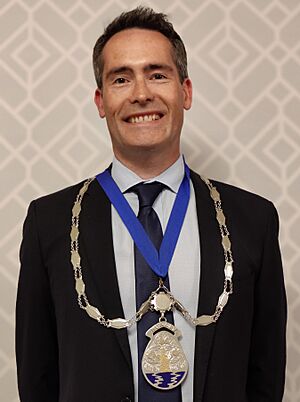 Martin Saunders Mayor of Horley
