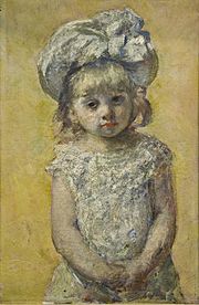 Mary CASSATT, Portrait de fillette