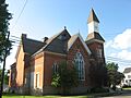 Mechanicsburg Baptist Church from the south