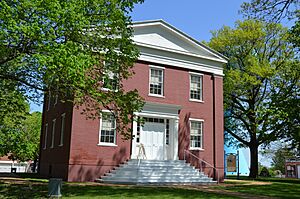 Mount Pulaski courthouse from northwest