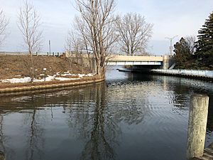 Murchie Bridge, Boardman River, Traverse City, Grand Traverse County, Michigan