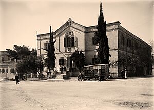Newer Jerusalem and suburbs. The Municipal Hospital in Russian Compound. matpc.02579.V
