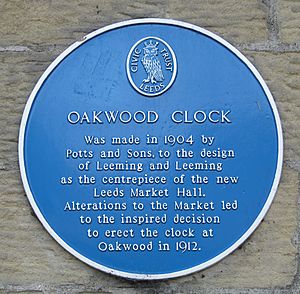 OakwoodClockPlaque