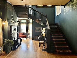 Overholser mansion staircase