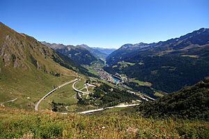 Passo San Gottardo Versante Sud