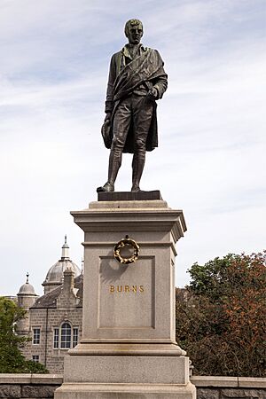 Robert Burns Statue Aberdeen