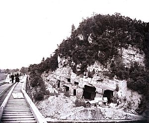 Rosendale Wallkill Valley Railroad Bridge 1888