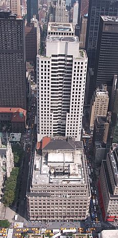 Saks Fifth Avenue and 623 Fifth aerial-crop