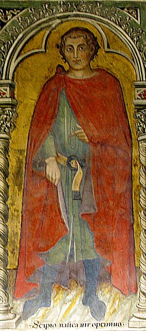 Scipio Nasica by Taddeo di Bartolo - Palazzo Pubblico - Siena 2016