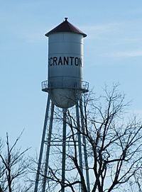 Scranton Iowa 20080118 Water Tower