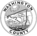 Seal of Washington County, Maryland (1950–1988)