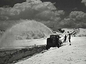 Snow blower 1933
