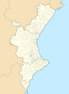 La Murada is located in Valencian Community
