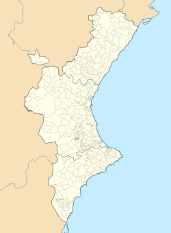 Alcocer de Planes is located in Valencian Community