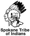 Spokane Tribe Logo BW