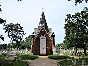 St. Joseph Cemetery - Seton Shrine 02
