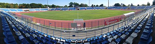Stadionul Emil Alexandrescu panorama