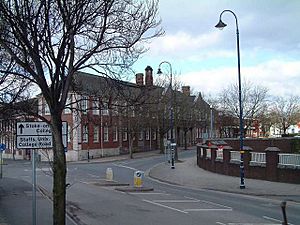 Staffordshire university stoke campus frontage
