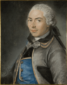 Suzanne Caron.- Portrait d'André-Daniel Laffon de Ladebat, 1763
