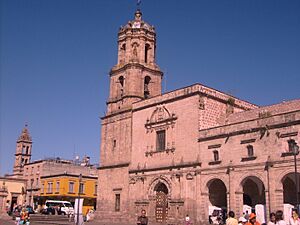 Templo de san francisco en morelia
