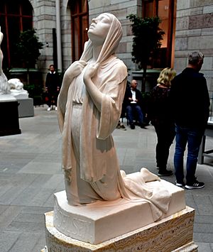 The Annunciation, 1899, by Sigrid Blomberg. Nationalmuseum, Stockholm, Sweden