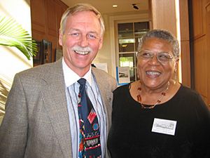 Vic Snyder and Minnijean Brown-Trickey