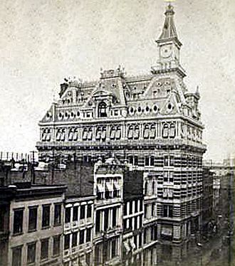 Western Union Telegraph Building, New York - 1875