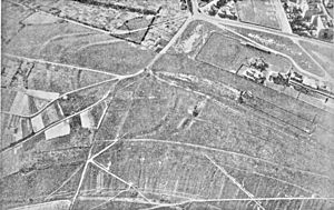 Whitehawk camp aerial view 1930 Williamson