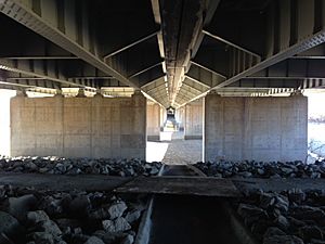 Whitney Young Bridge underside 2015