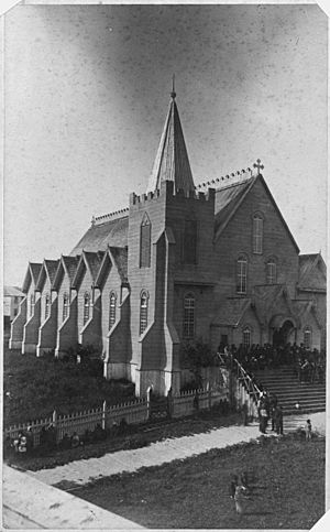 William Duncan's church, Metlakahtla, B.C. - NARA - 297830