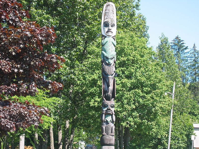 Wrangell Kiksadi Totem Pole