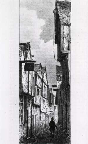 York, First Water Lane, 1844