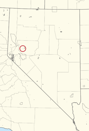 1070R Fallon Paiute-Shoshone Colony Locator Map