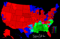 1968 Presidential Election, Results by Congressional District