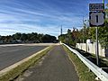 2016-10-11 09 30 30 View south along U.S. Route 1 (Jefferson Davis Highway) at Neabsco Creek in Neabsco, Prince William County, Virginia