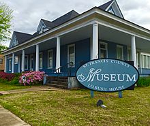 St. Francis County Museum in Forrest City, Arkansas.