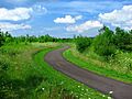 A multi-use path at the Wellington Reservation of the Lorain County Metro Parks