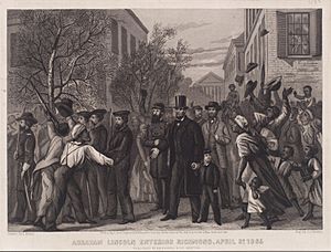 Abraham Lincoln Entering Richmond (April 1865)